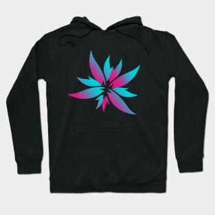 Neon Flower Hoodie